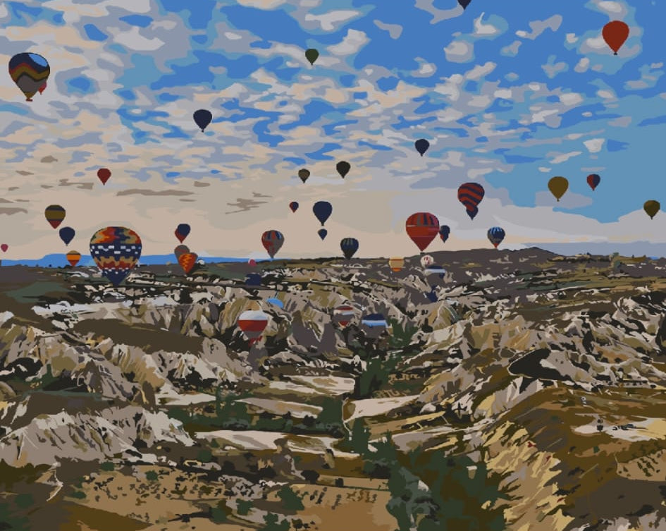 Montgolfières de Cappadoce